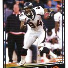 Shannon Sharpe 2004 Score Glossy #94 Denver Broncos Football Card