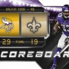 Dalvin Cook 2018 Score Scoreboard #1 Minnesota Vikings Football Card