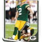 Mason Crosby 2018 Score #124 Green Bay Packers Football Card