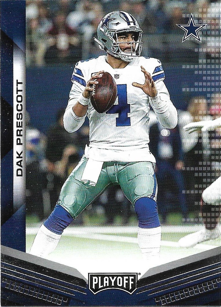 Dak Prescott 2019 Panini Playoff #97 Dallas Cowboys Football Card