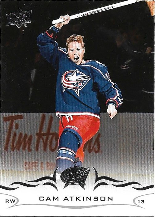 Cam Atkinson 2018-19 Upper Deck #54 Columbus Blue Jackets Hockey Card