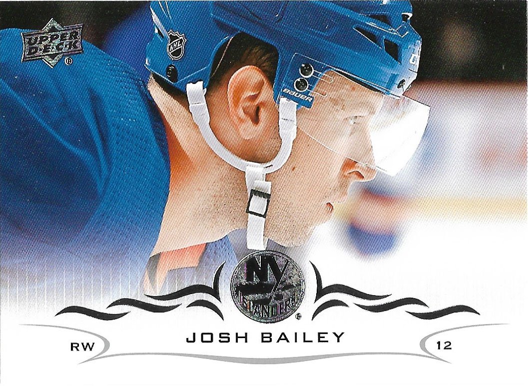 Josh Bailey 2018-19 Upper Deck #369 New York Islanders Hockey Card