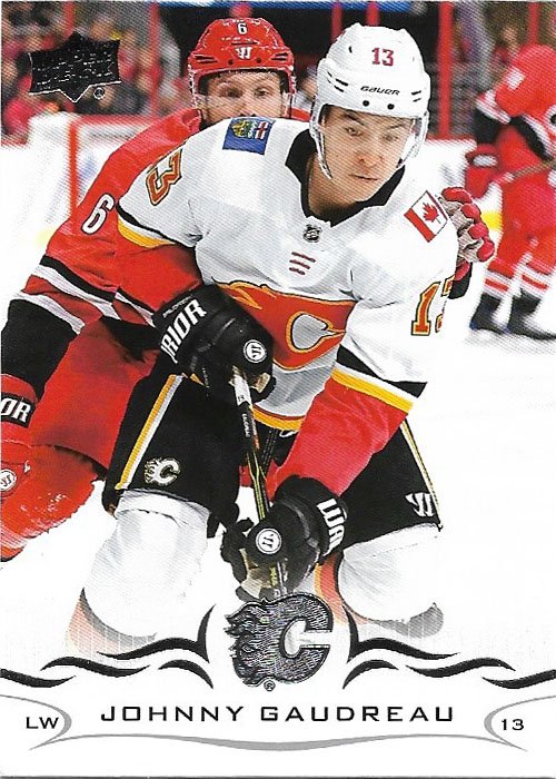 Johnny Gaudreau 2018-19 Upper Deck #31 Calgary Flames Hockey Card