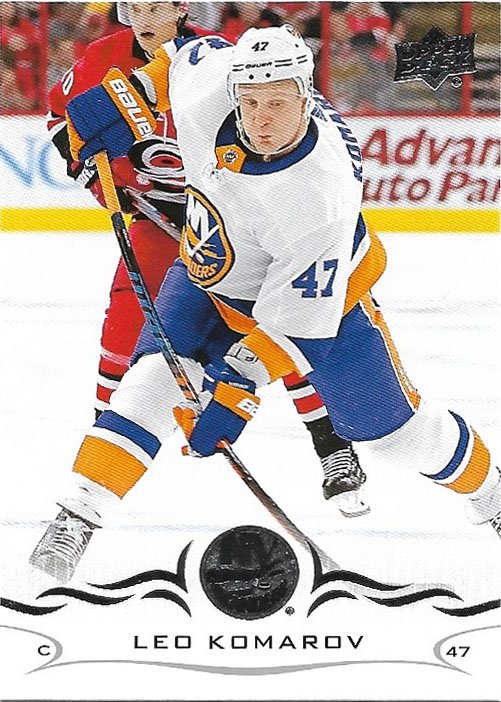 Leo Komarov 201819 Upper Deck 368 New York Islanders Hockey Card