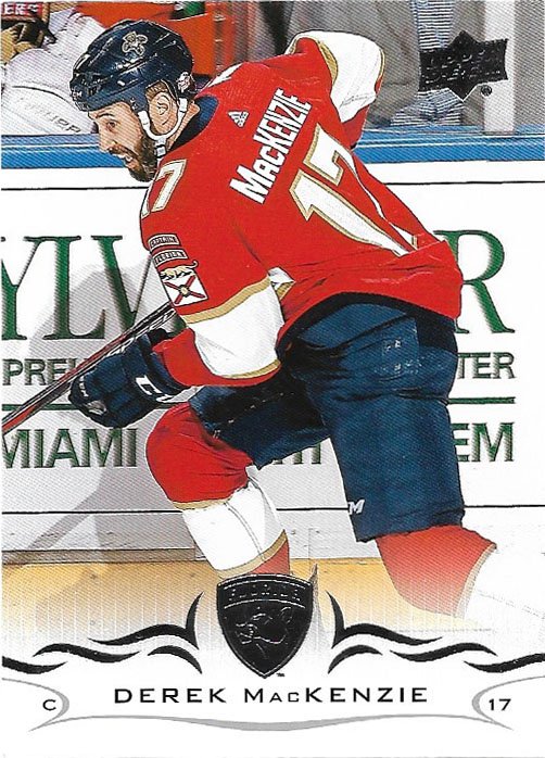 Derek MacKenzie 201819 Upper Deck 328 Florida Panthers Hockey Card