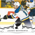 Jaden Schwartz 2018-19 Upper Deck #152 St. Louis Blues Hockey Card