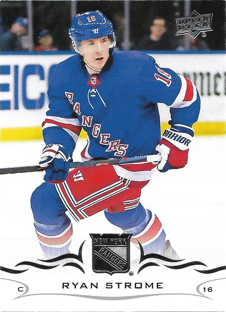 Ryan Strome 2018-19 Upper Deck #377 New York Rangers Hockey Card