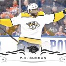 P.K. Subban 2018-19 Upper Deck #355 Nashville Predators Hockey Card
