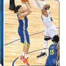 Klay Thompson 2018-19 NBA Hoops Holiday Edition #35 Golden State Warriors Basketball Card
