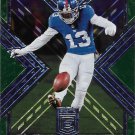 Odell Beckham Jr. 2018 Donruss Elite Dual Threats Green #DT-1 New York Giants Football Card
