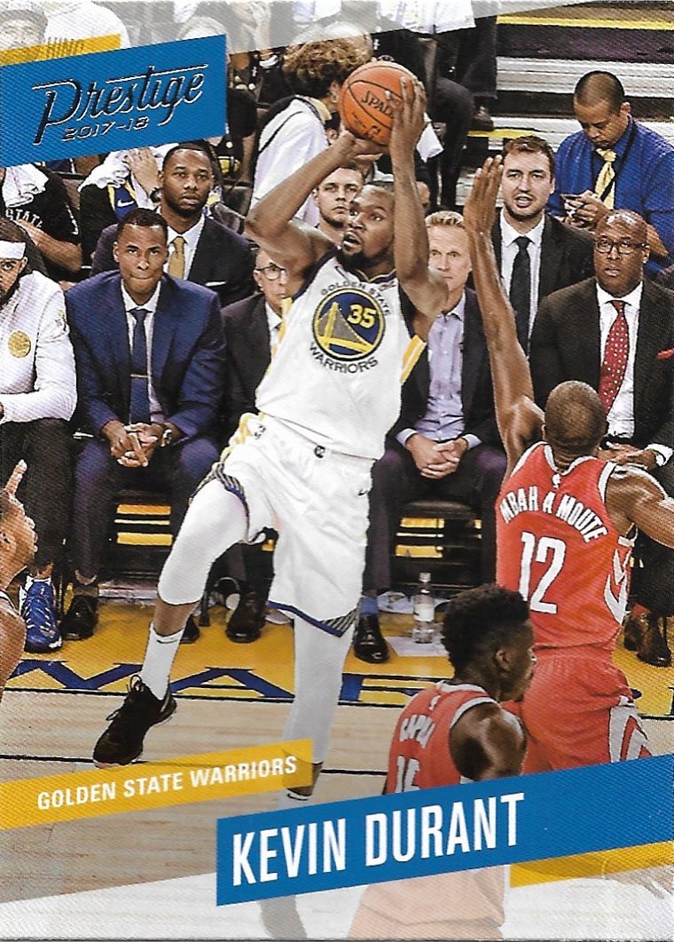 Kevin Durant 201718 Panini Prestige 142 Golden State Warriors