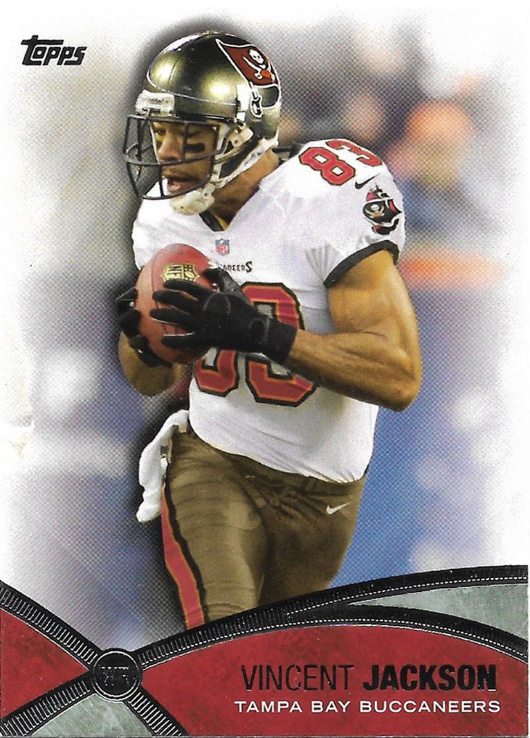Vincent Jackson 2012 Topps Prolific Playmakers #PP-VJ Tampa Bay Buccaneers Football Card