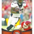 Knowshon Moreno 2012 Topps #105 Denver Broncos Football Card