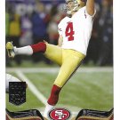 Andy Lee 2013 Topps #326 San Francisco 49ers Football Card
