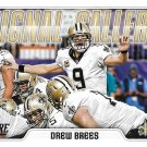 Drew Brees 2018 Score Signal Callers #21 New Orleans Saints Football Card