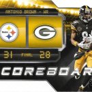 Antonio Brown 2018 Score Scoreboard #11 Pittsburgh Steelers Football Card