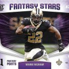 Mark Ingram 2018 Score Fantasy Stars #20 New Orleans Saints Football Card