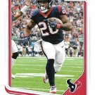 Lamar Miller 2018 Score #126 Houston Texans Football Card
