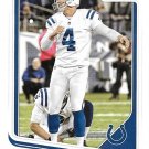 Adam Vinatieri 2018 Score #140 Indianapolis Colts Football Card