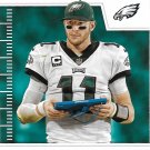 Carson Wentz 2018 Score Sidelines #2 Philadelphiea Eagles Football Card