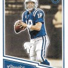Peyton Manning 2017 Panini Classics #187 Indianapolis Colts Football Card