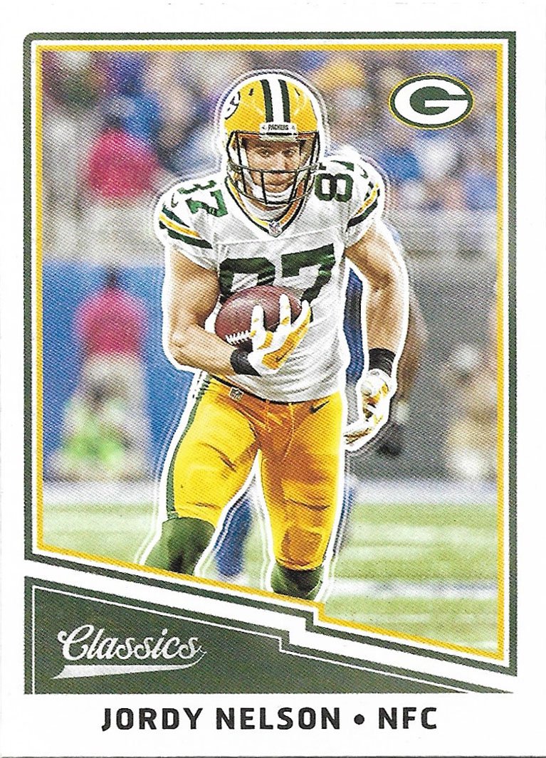 Jordy Nelson 2017 Panini Classics #80 Green Bay Packers Football Card