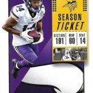 Stefon Diggs 2018 Panini Contenders #41 Minnesota Vikings Football Card