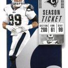 Aaron Donald 2018 Panini Contenders #47 Los Angeles Rams Football Card Aaron Donald 2018 Panini Contenders #47 Los Angeles Rams Football Card