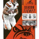 Carlos Hyde 2018 Panini Contenders #77 Cleveland Browns Football Card Carlos Hyde 2018 Panini Contenders #77 Cleveland Browns Football Card