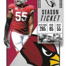 Chandler Jones 2018 Panini Contenders #96 Arizona Cardinals Football Card