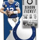Andrew Luck 2018 Panini Contenders #58 Indianapolis Colts Football Card