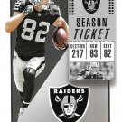 Jordy Nelson 2018 Panini Contenders #26 Oakland Raiders Football Card