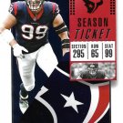 J.J. Watt 2018 Panini Contenders #61 Houston Texans Football Card