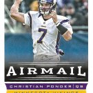 Christian Ponder 2013 Score #238 Minnesota Vikings Football Card