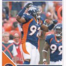 Elvis Dumervil 2011 Score #88 Denver Broncos Football Card