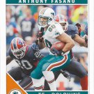 Anthony Fasano 2011 Score #150 Miami Dolphins Football Card