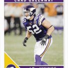 Chad Greenway 2011 Score #160 Minnesota Vikings Football Card