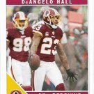 DeAngelo Hall 2011 Score #295 Washington Redskins Football Card