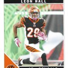 Leon Hall 2011 Score #64 Cincinnati Bengals Football Card