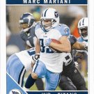 Marc Mariani 2011 Score #286 Tennessee Titans Football Card
