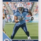 Randy Moss 2011 Score #289 Tennessee Titans Football Card