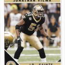 Jonathan Vilma 2011 Score #181 New Orleans Saints Football Card