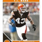 T.J. Ward 2011 Score #74 Cleveland Browns Football Card