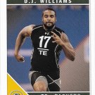 D.J. Williams 2011 Score Rookie #324 Green Bay Packers Football Card