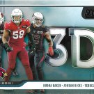 Budda Baker, Jordan Hicks, Terrell Sugs 2020 Score #3D-BJT Arizona Cardinals Football Card
