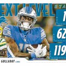 Kenny Golladay 2020 Score Next Level Stats #NLS-KG Detroit Lions Football Card