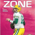 Aaron Rodgers 2020 Score In The Zone #IZ-AR Green Bay Packers Football Card