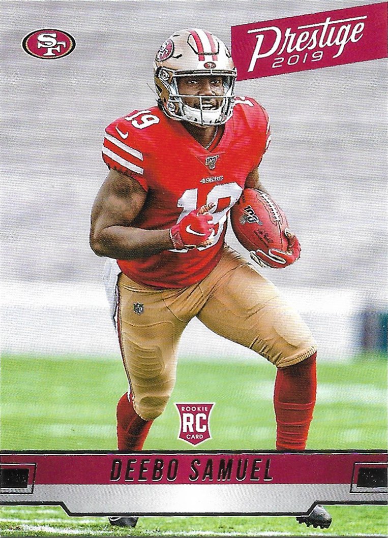Deebo Samuel 2019 Panini Prestige Rookie 217 San Francisco 49ers