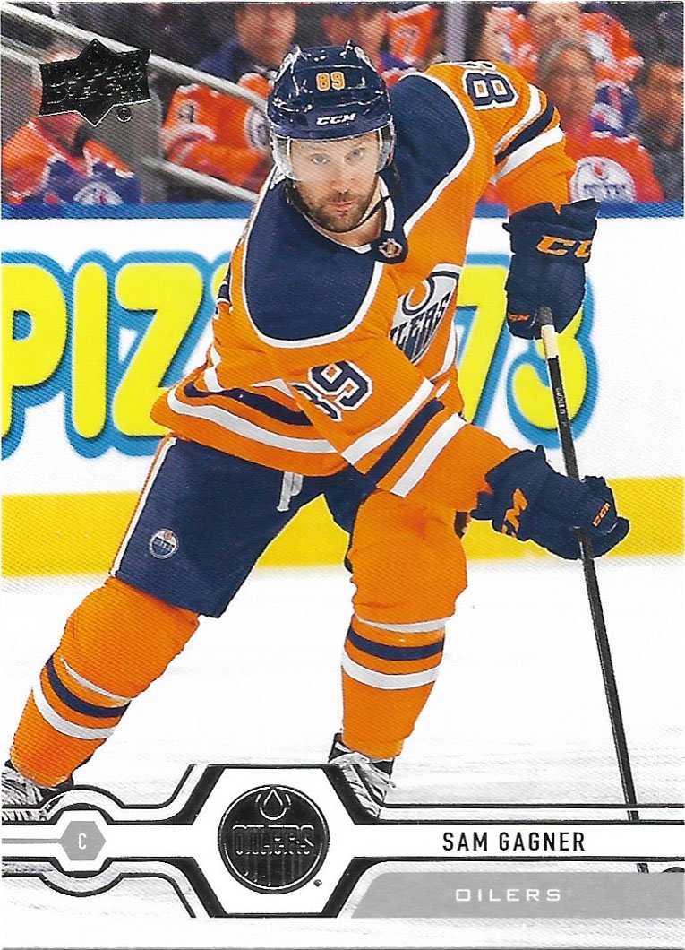 Sam Gagner 201920 Upper Deck 439 Edmonton Oilers Hockey Card