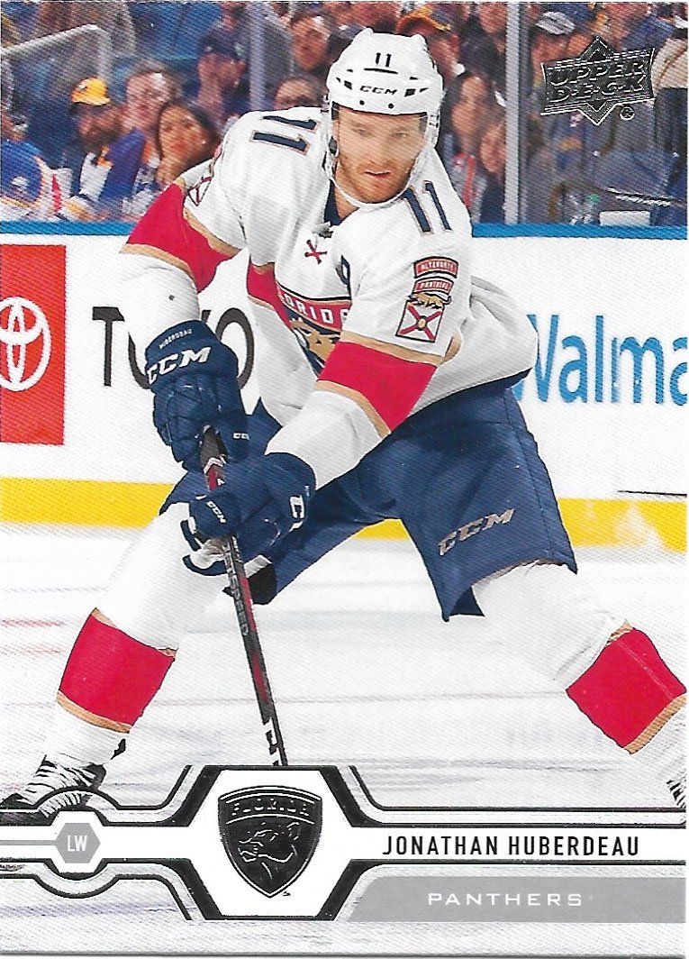 Jonathan Huberdeau 2019-20 Upper Deck #291 Florida Panthers Hockey Card